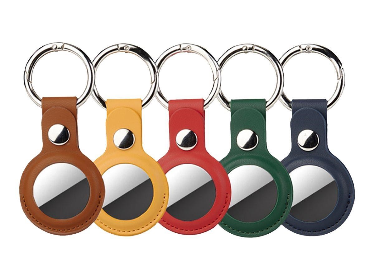 4smarts Leatherette Case Set For Airtags 5 Pieces - Handys Anderes Zubehoer 466157