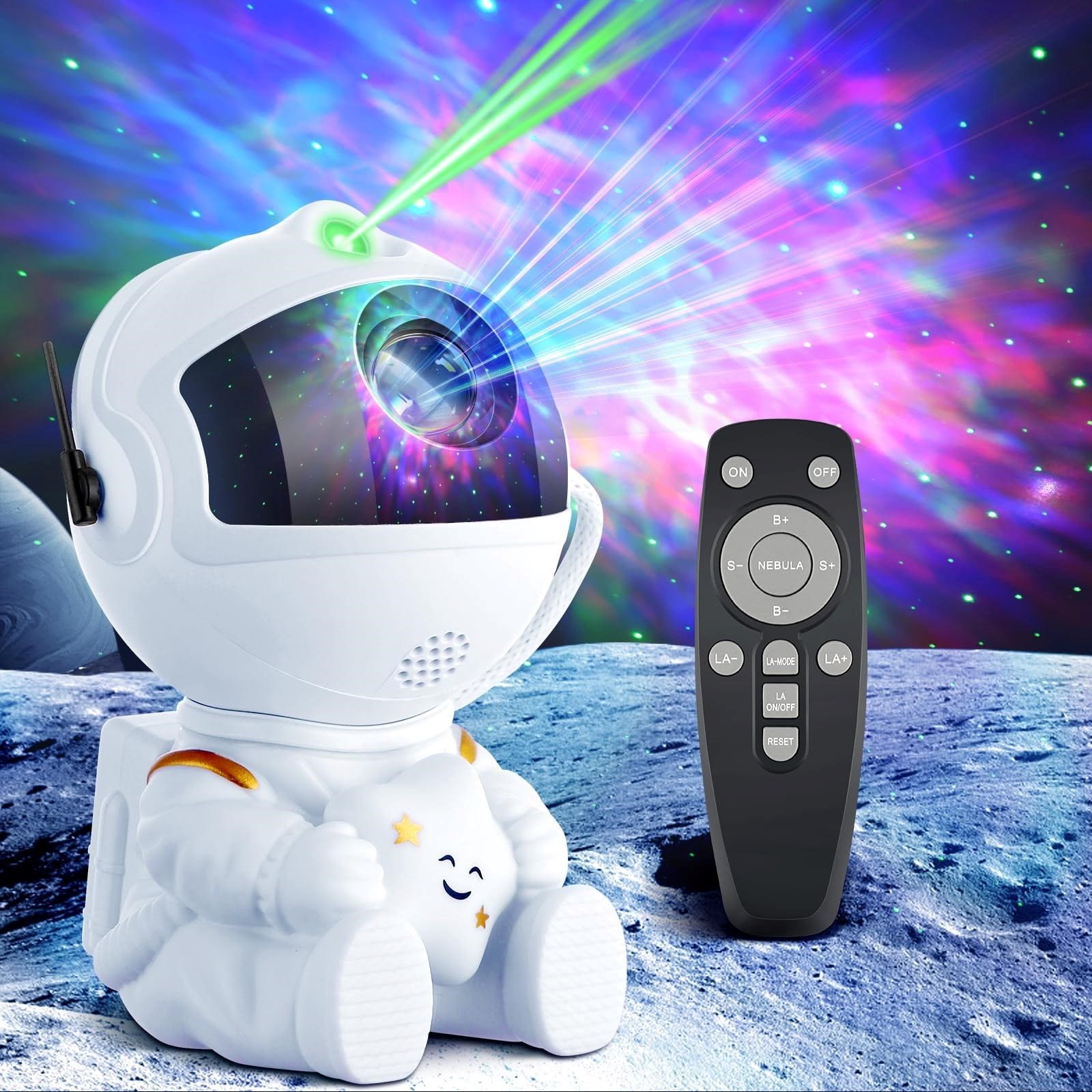 Pro Sternlampe - Sitzender Astronaut - Nebula - Gadget