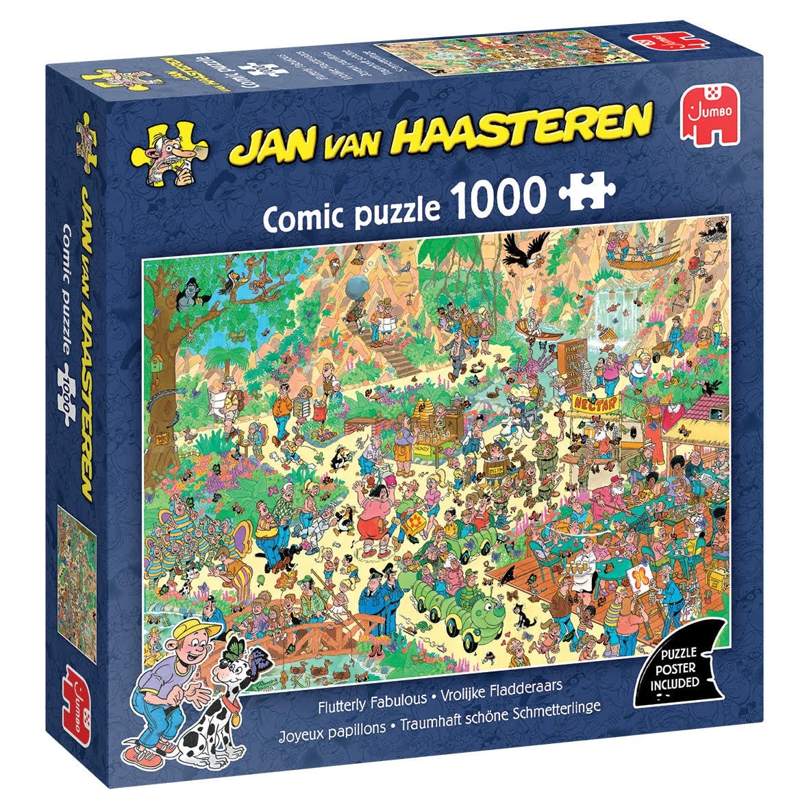 Jan Van Haasteren Flutterly Fabulous (1000) - Puzzle 707-1110100535