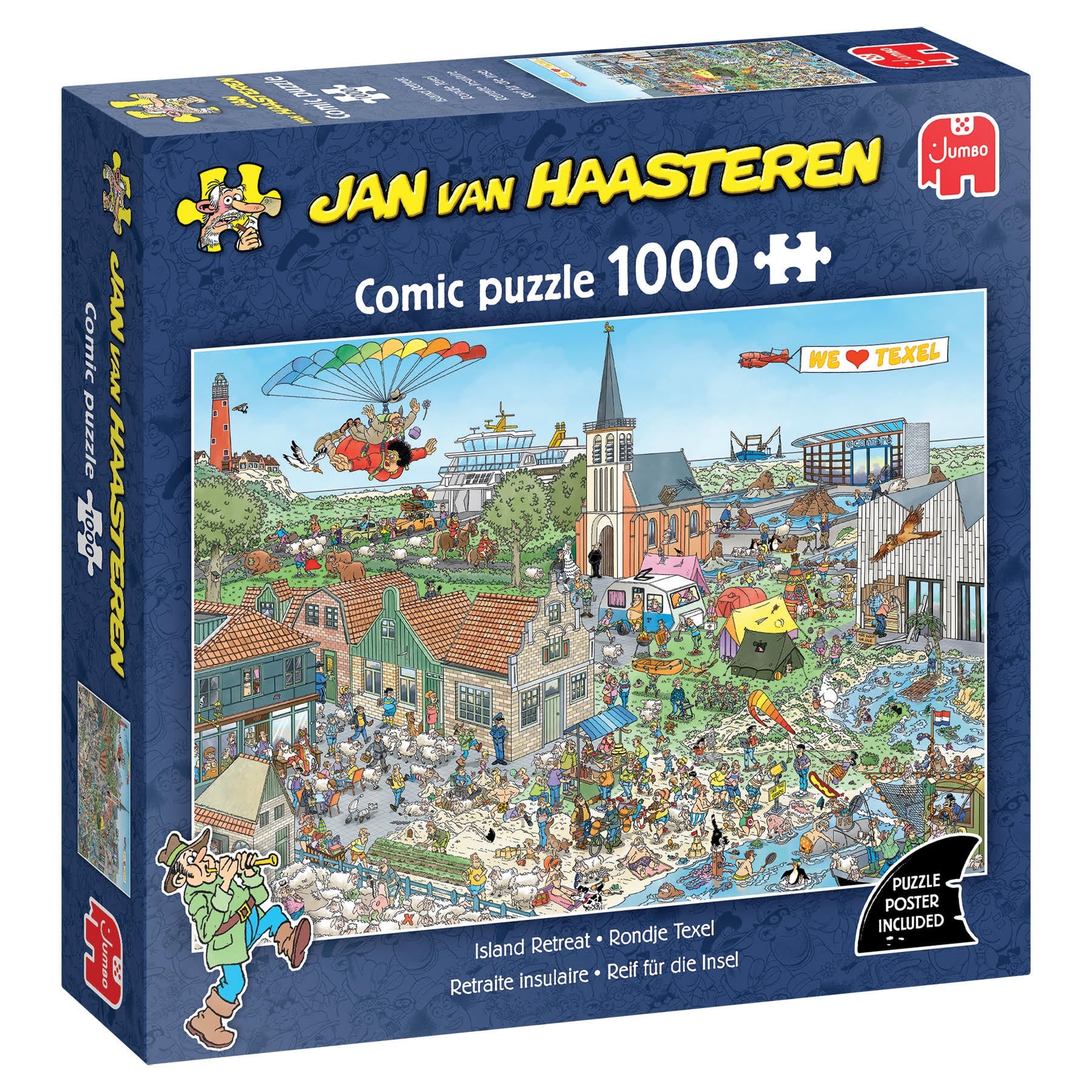 Jan Van Haasteren Island Retreat (1000) - Puzzle
