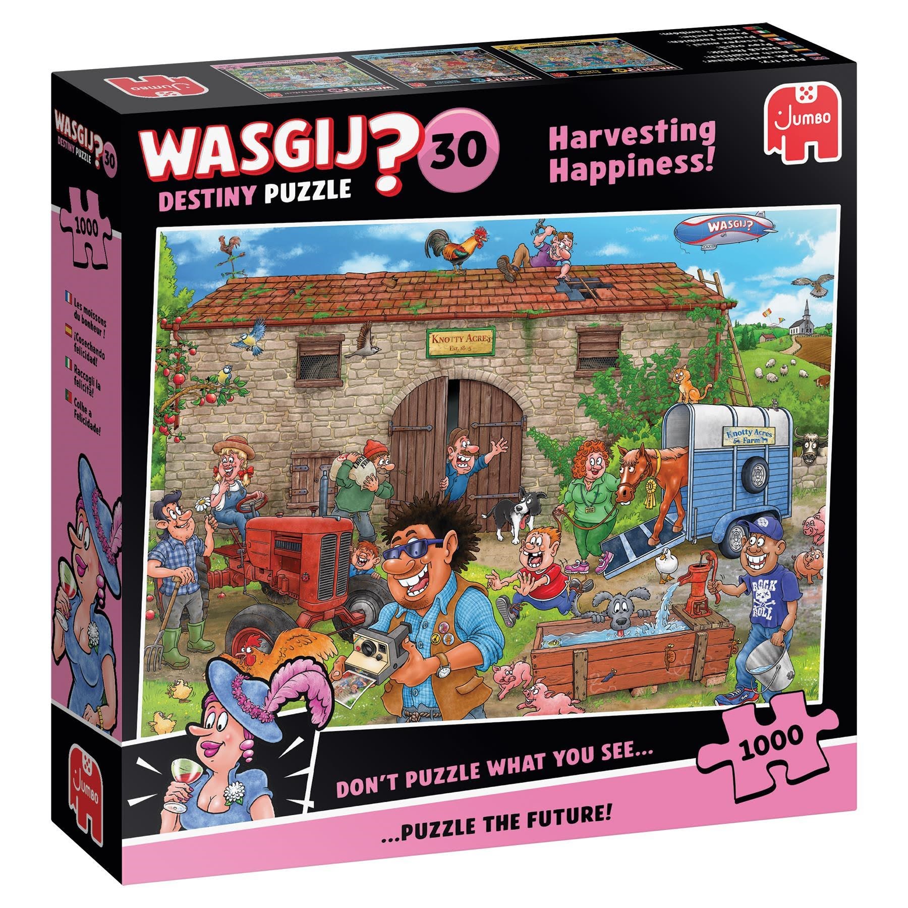 Wasgij Destiny 30 - Harvesting Happiness! (1000) - Puzzle 1110100514