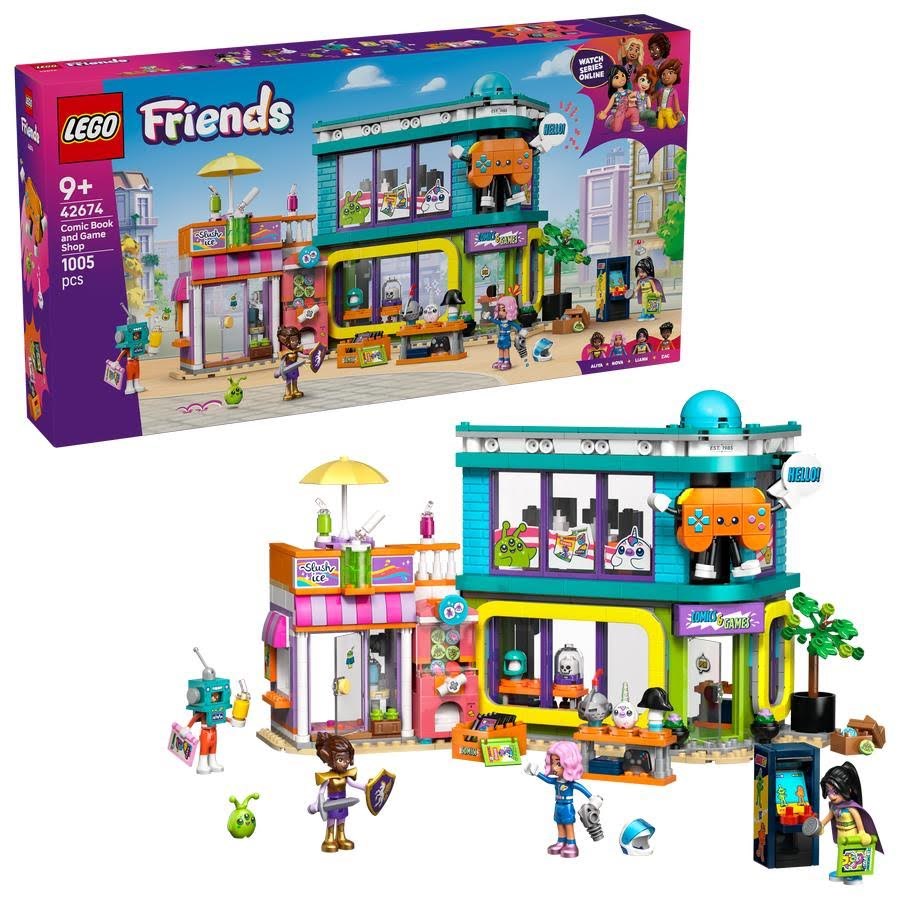 Lego Friends 42674 Comic- Und Spieleladen