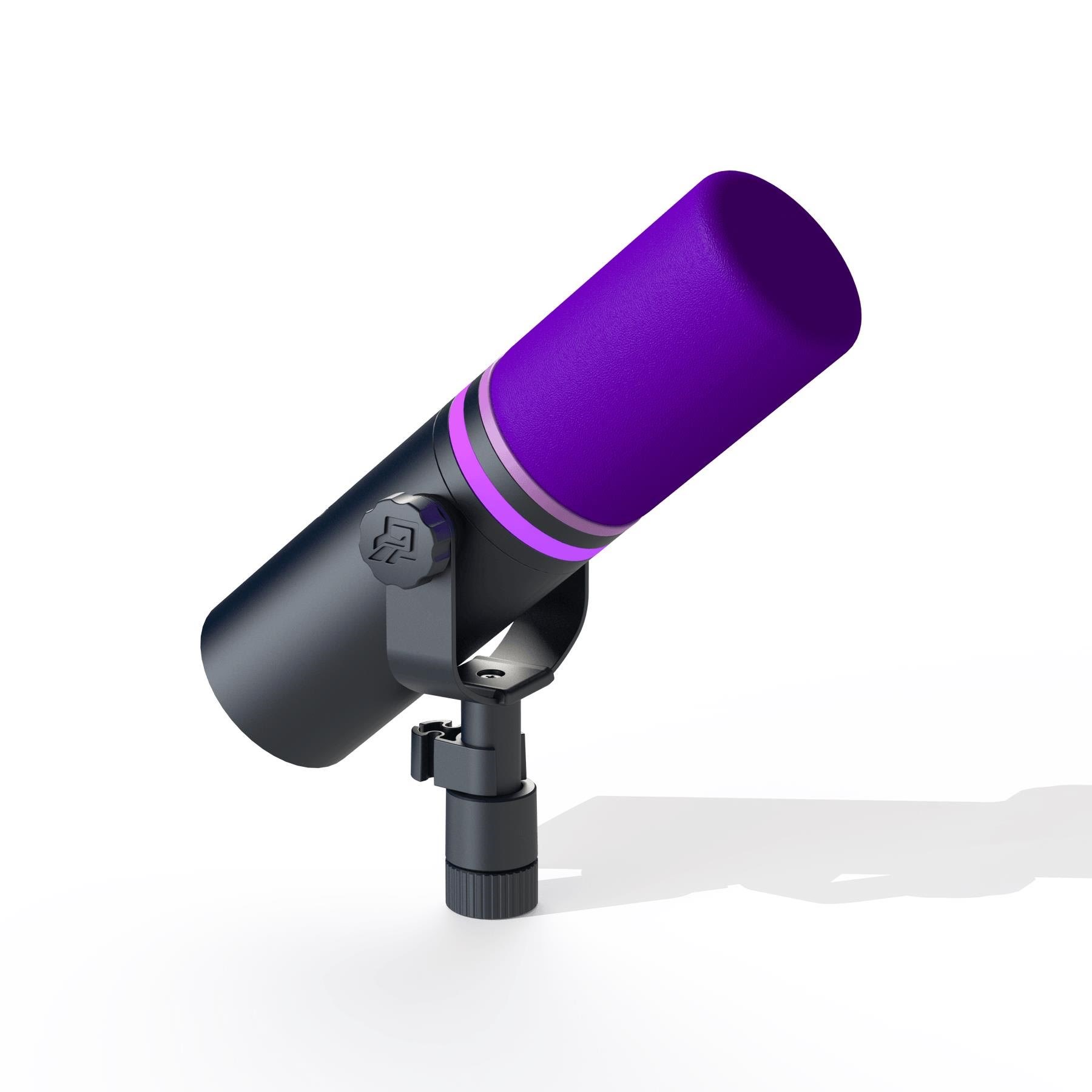 Beacn Mic Foam Windscreen - Purple - Mikrofone 00004