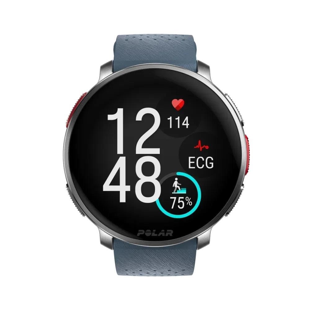 Polar Vantage V3 - Sky Blue - Smartwatches Pulsuhren Sportuhren Schrittzaehler
