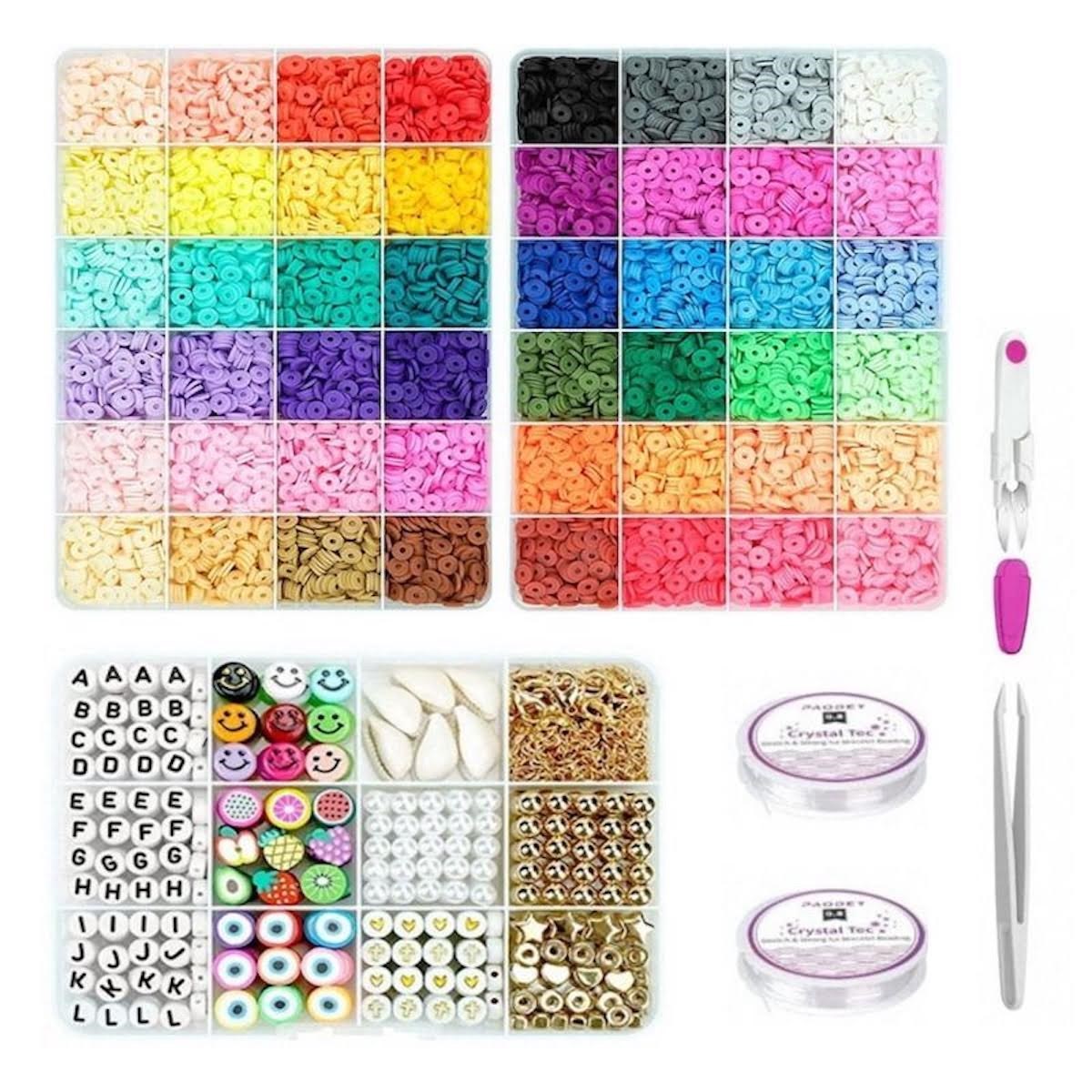 Pro Arona Schmuckset - Heishi- & Charm-perlen - 12000 Stk. - Hobby Zubehoer 7110-4