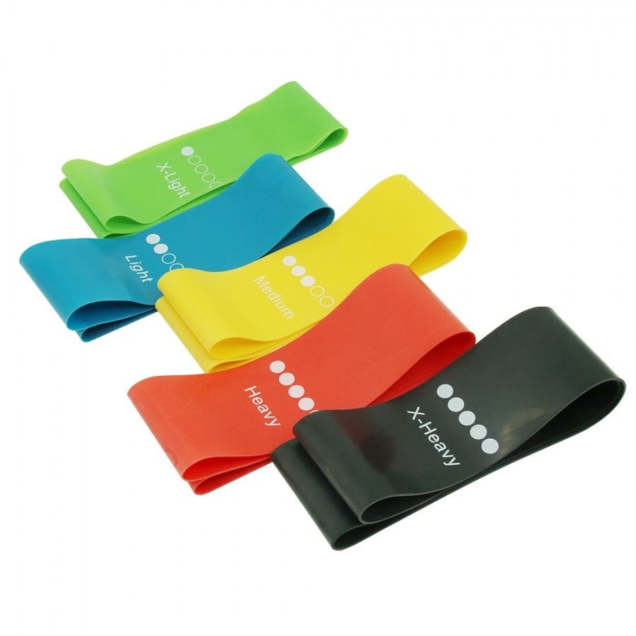 Pro Sport 5x Elastische Minibänder - Gadget 10004