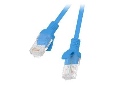 Lanberg Patch Cable - 1 m - Blue Ral 5012 - Blau - 1m - Netzwerk Kabel