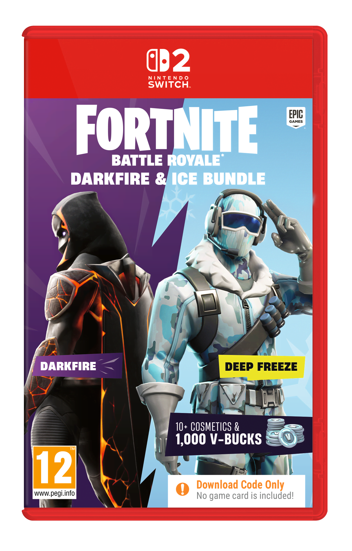 Fortnite: Darkfire & Ice Bundle (Code in a Box) - Nintendo Switch 2 - Action - Pegi 12 - Spiele