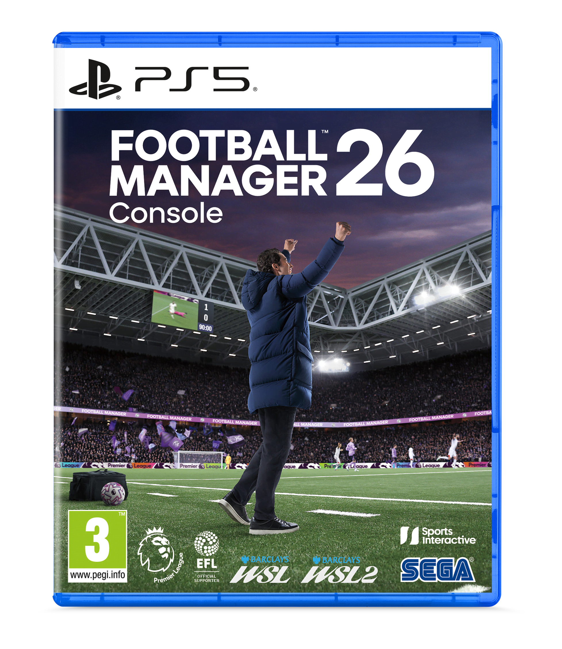 Football Manager 26 - Sony Playstation 5 - Strategie - Pegi 3 - Spiele