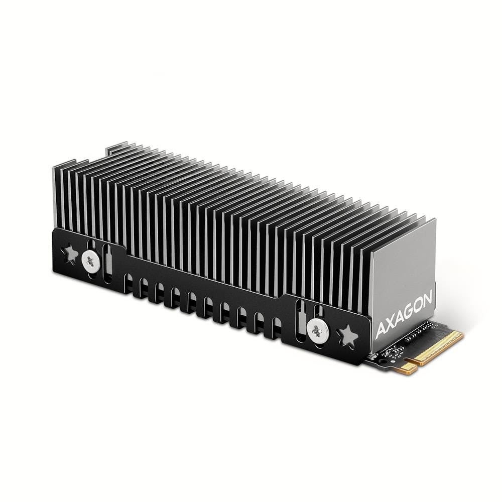 Axagon Aluminium-kühlkörper Für M.2 Ssd 20 mm - Speicherzubehoer Clr-m2xt