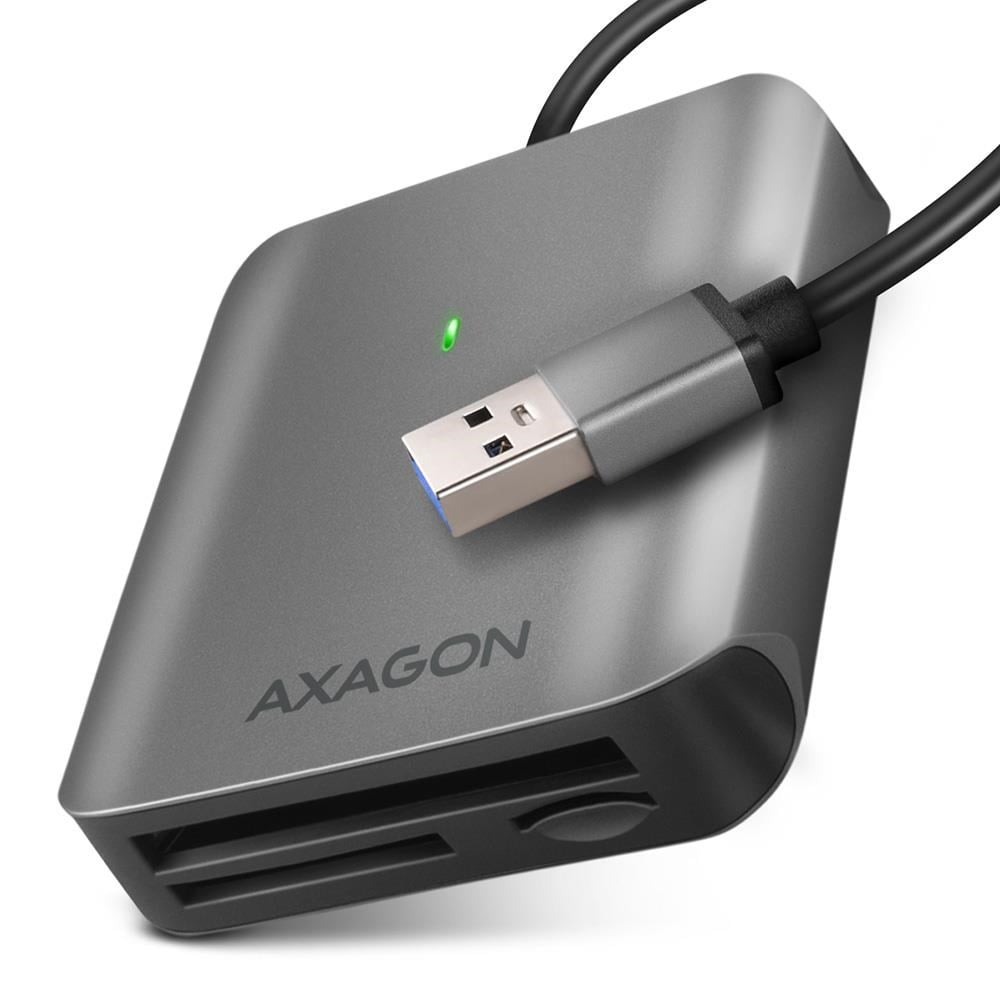 Axagon Superspeed Usb-a - SD / Microsd / CF - Uhs-ii Kartenleser - Speicherkarten Lesegeraetadapter Cre-s3