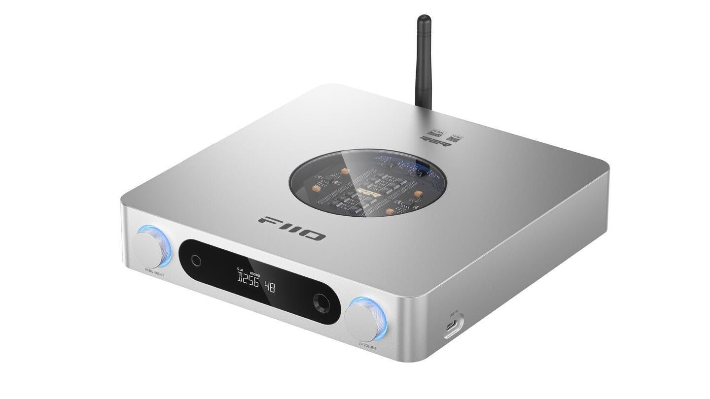 Fiio K13 R2r - Dac & Headphone Amplifier - 2400mw - Bluetooth - Silver - Verstaerker