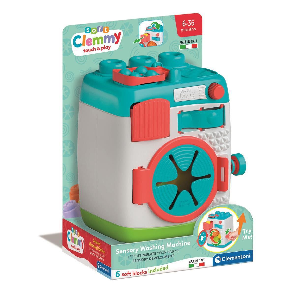 Clementoni Soft Clemmy Washing Machine - Baby Spielzeug 17582