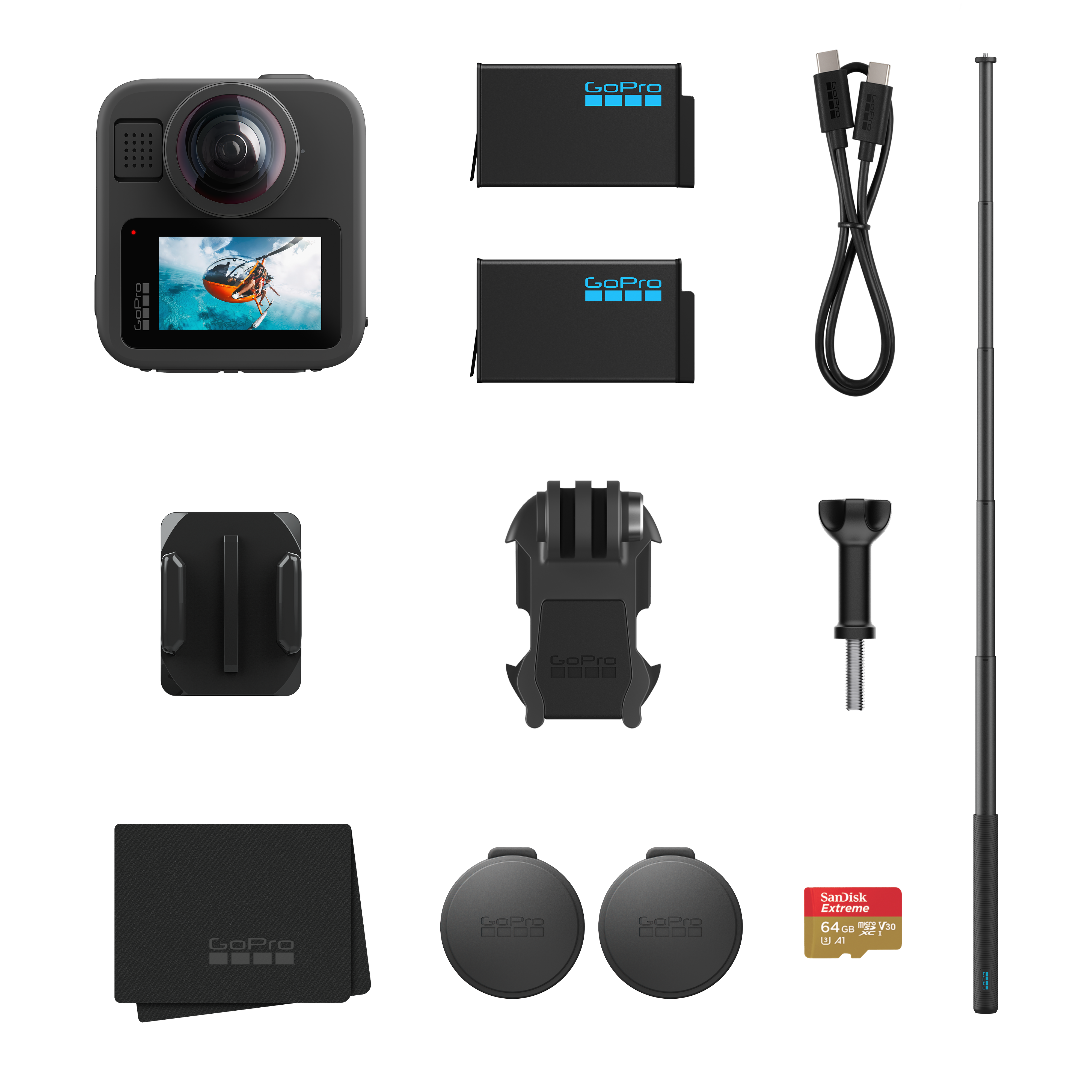 Gopro Max2 Accessory Bundle - Action Kamera