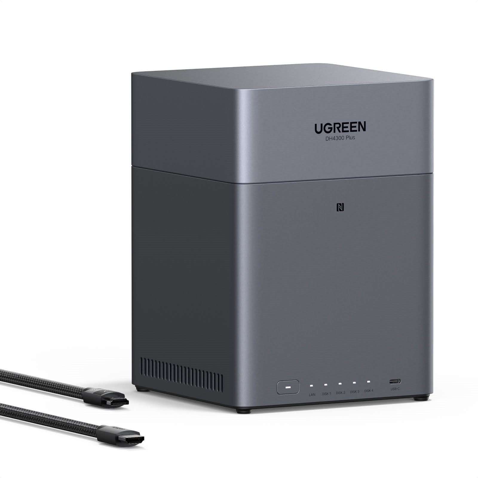 Ugreen Nasync Dh4300 Plus + Hdmi Cable - Nas Server