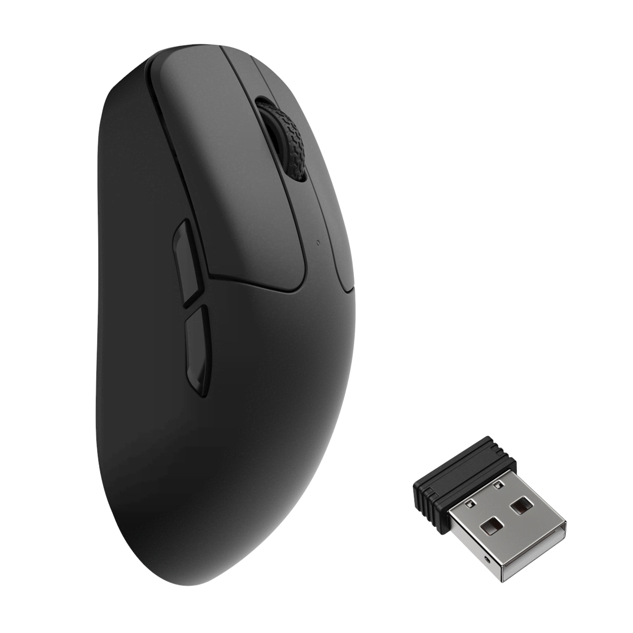 Keychron M2 Ultralight 55g Wireless 8K - Gaming Maus (Schwarz)