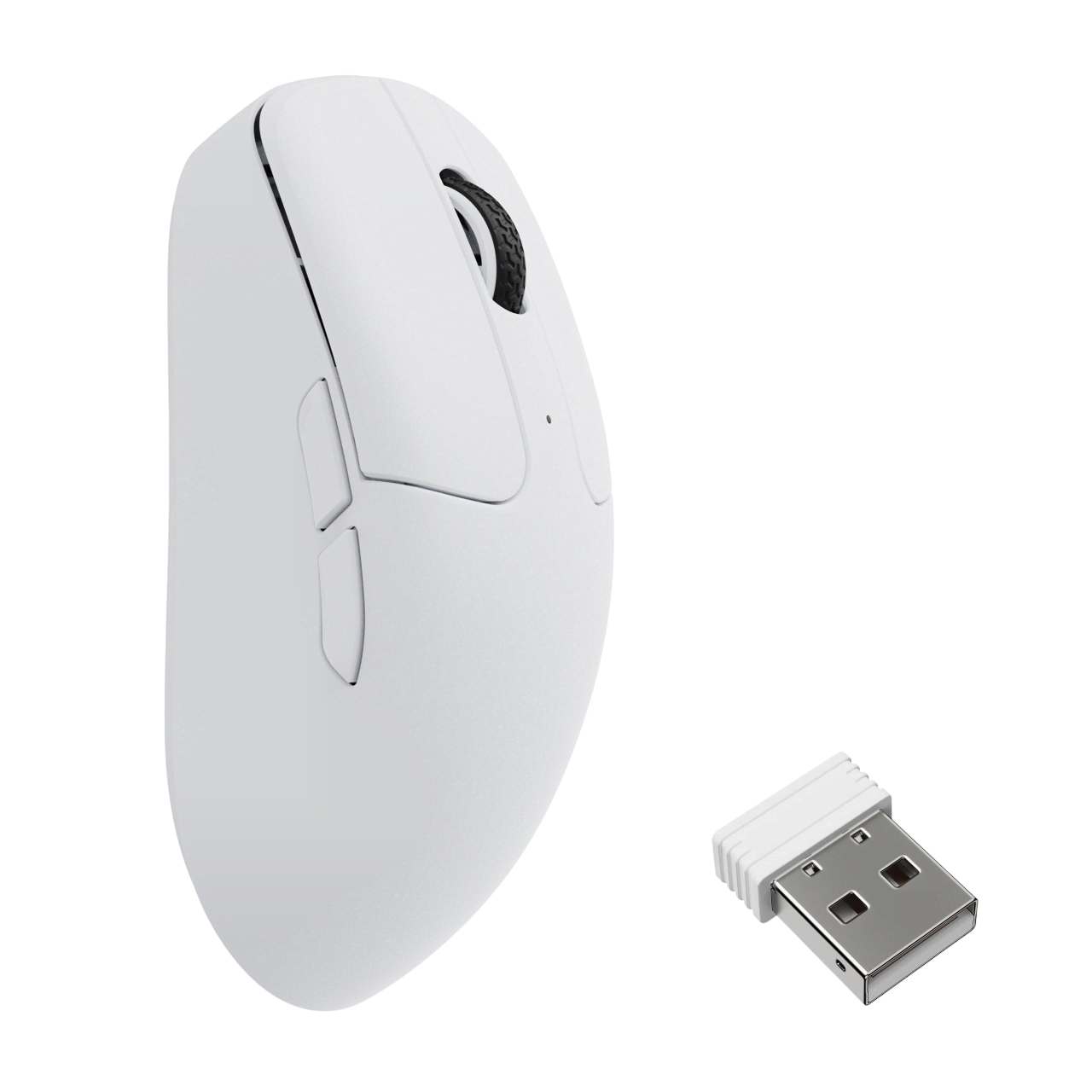 Keychron M2 Ultralight 55g Wireless 8K - Gaming Maus (Weiß) M2-a24