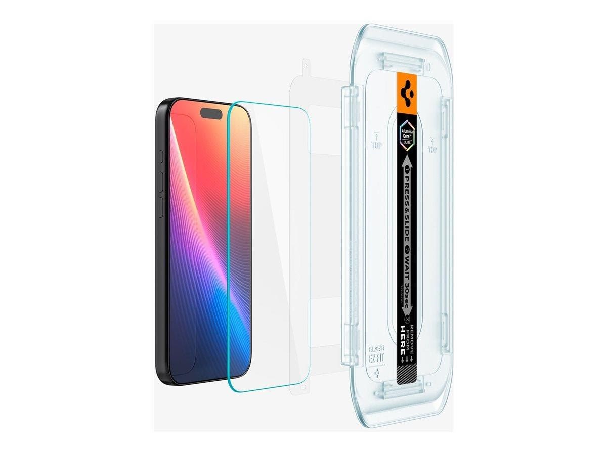 Spigen Glass tR EZ Fit 2 Pack - Transparency - Iphone Air - Handys Schutzfolie