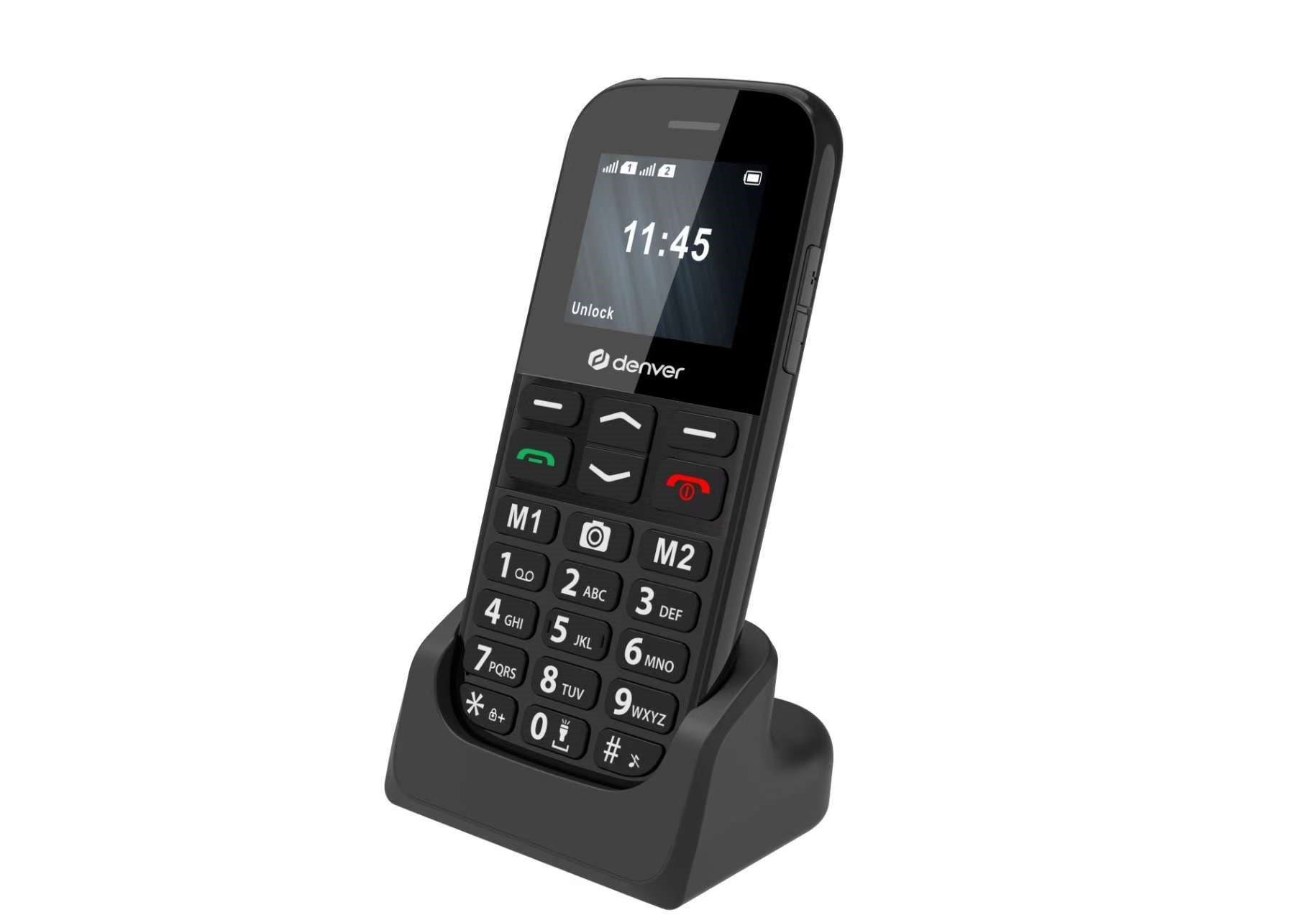 Denver Bas-18800l - Handys Smartphones Schwarz