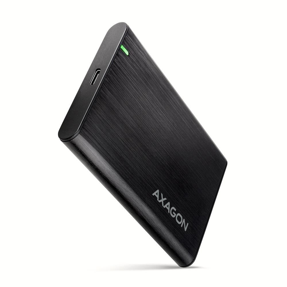 Axagon Superspeed Usb-c Raw Box Für 2.5" Ssd / Hdd - Festplatten Zubehoer Ee25-a6c