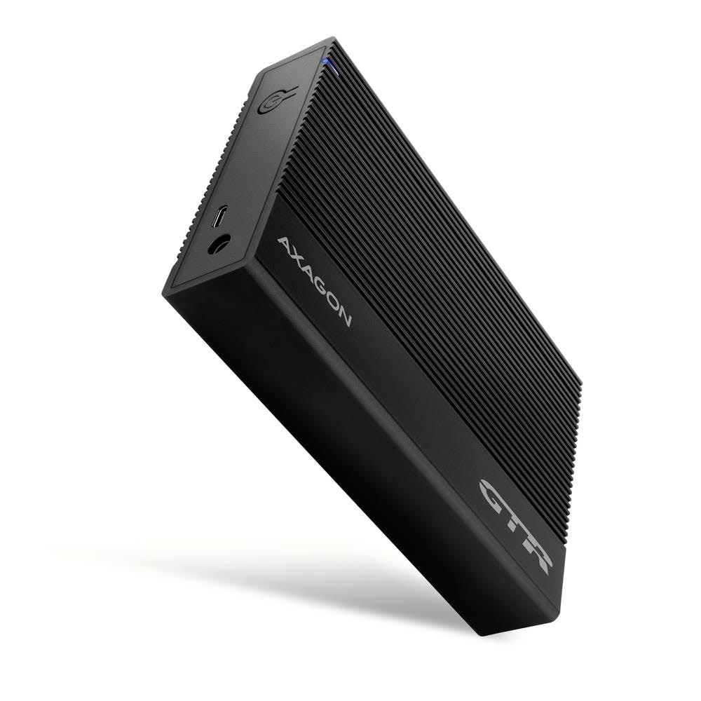Axagon Superspeed Usb-c 5 Gbps Geriffeltes Gehäuse Für 3.5" Hdd - Festplatten Zubehoer