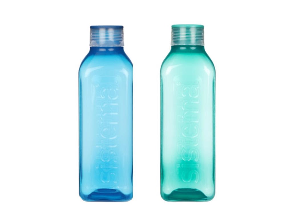 Sistema 1L Square Bottle 2 Pack - Kuechenzubehoer 82024