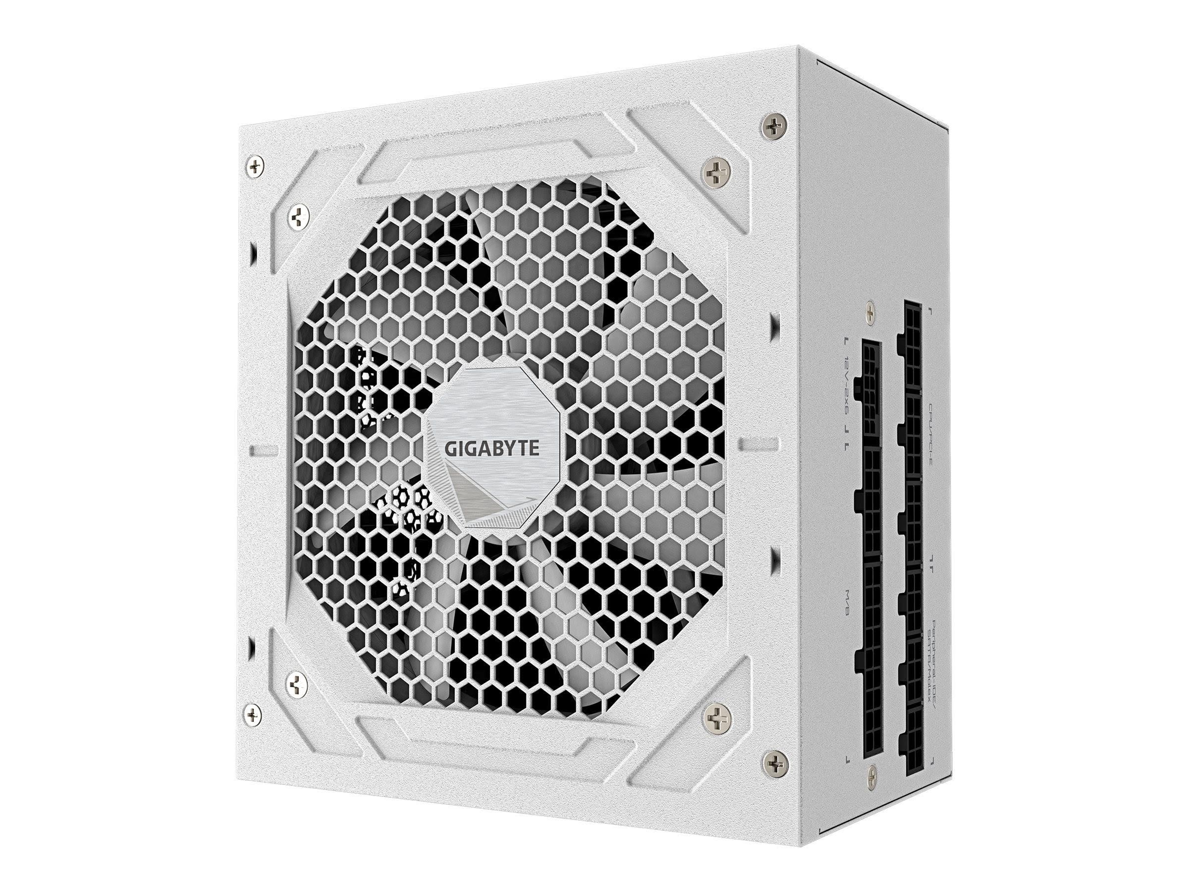 Gigabyte Ud750gm Pg5 V2 Ice Netzteile - 750 Watt - 120 mm - 80 Plus Gold Zertifiziert Weiß Gp-ud750gm Pg5 Ice