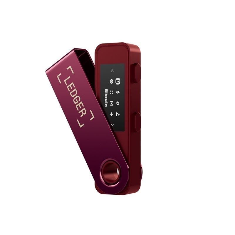 Ledger Nano S Plus Crimson Magenta Crypto Hardware Wallet - Handys Anderes Zubehoer Ledgerspluscm