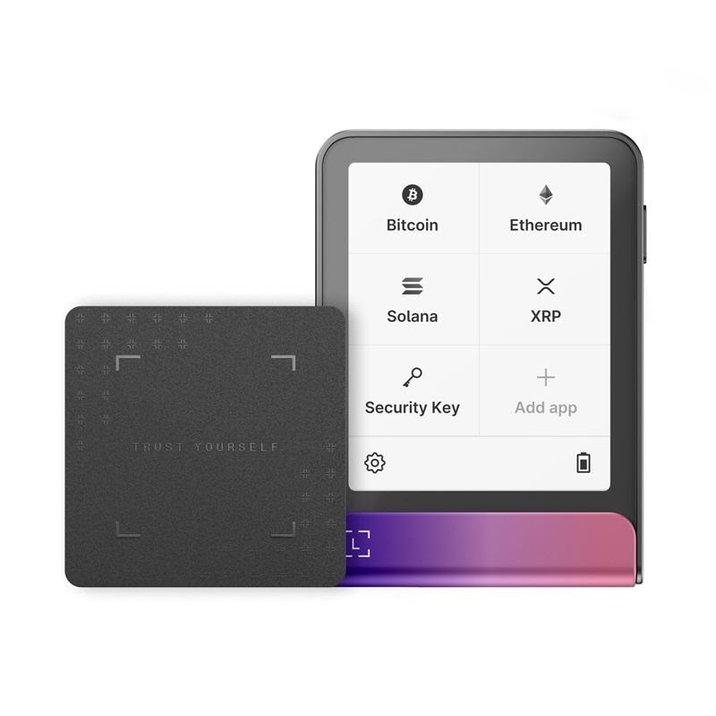 Ledger Flex Crimson Magenta Crypto Hardware Wallet With Recovery Key - Handys Anderes Zubehoer Ledgerflex-cmagenta-rk