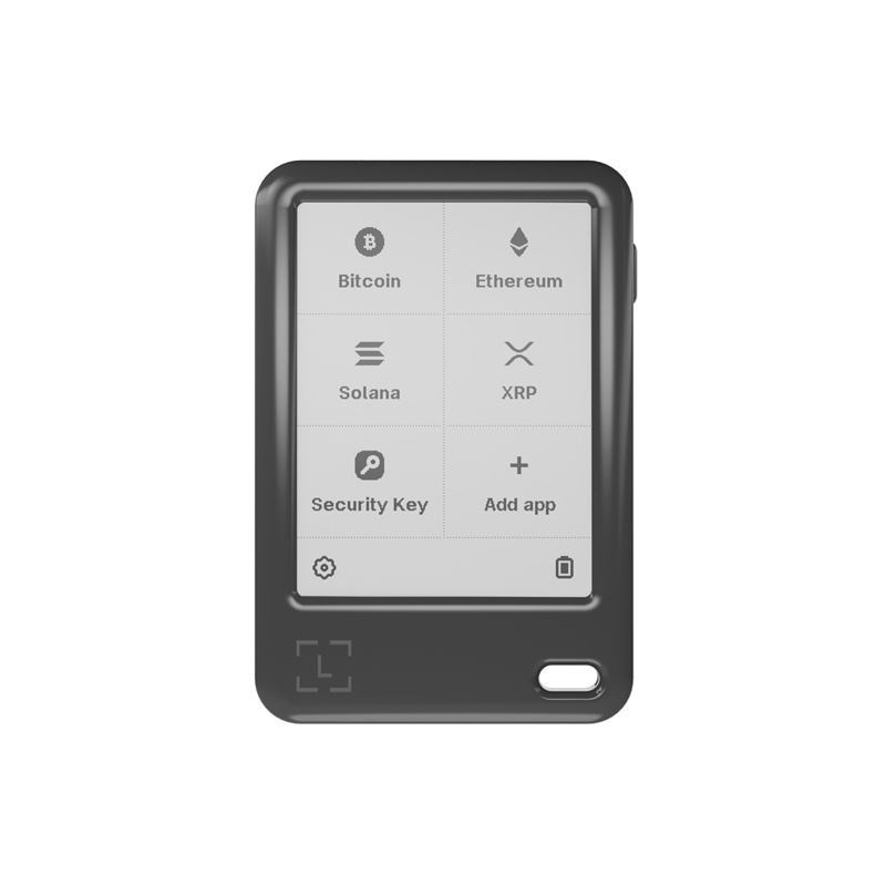 Ledger Nano Gen 5 Dark Crypto Hardware Wallet With Recovery Key - Handys Anderes Zubehoer