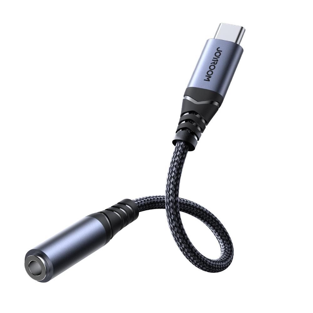 Joyroom Sy-c01 Usb-c Dac Adapter to 3.5 mm Mini Jack - Black - Usb Kabel