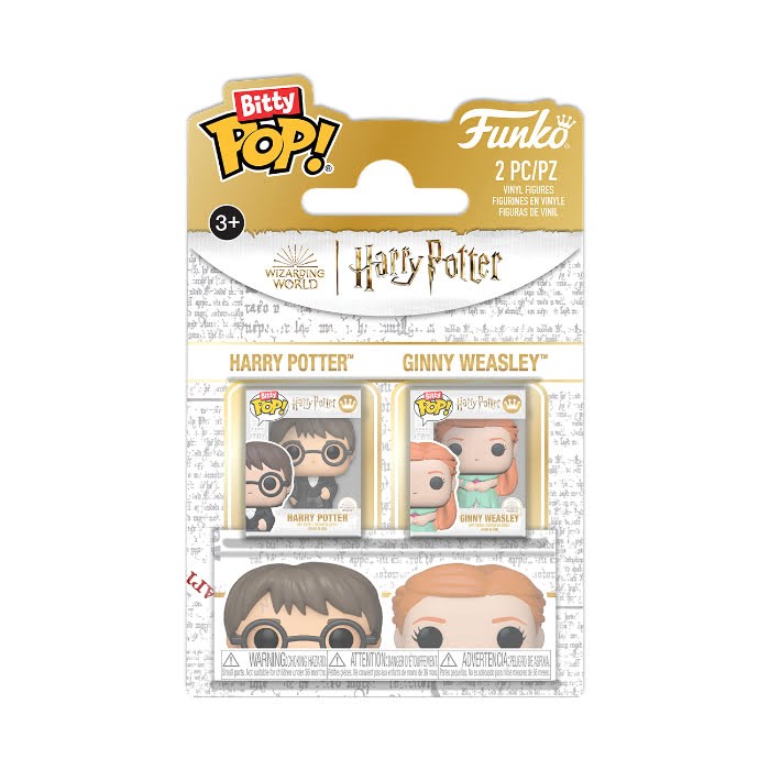 Funko! - Bitty Pop 2pk HP Harry & Ginny - Figur - Merchandise 88940