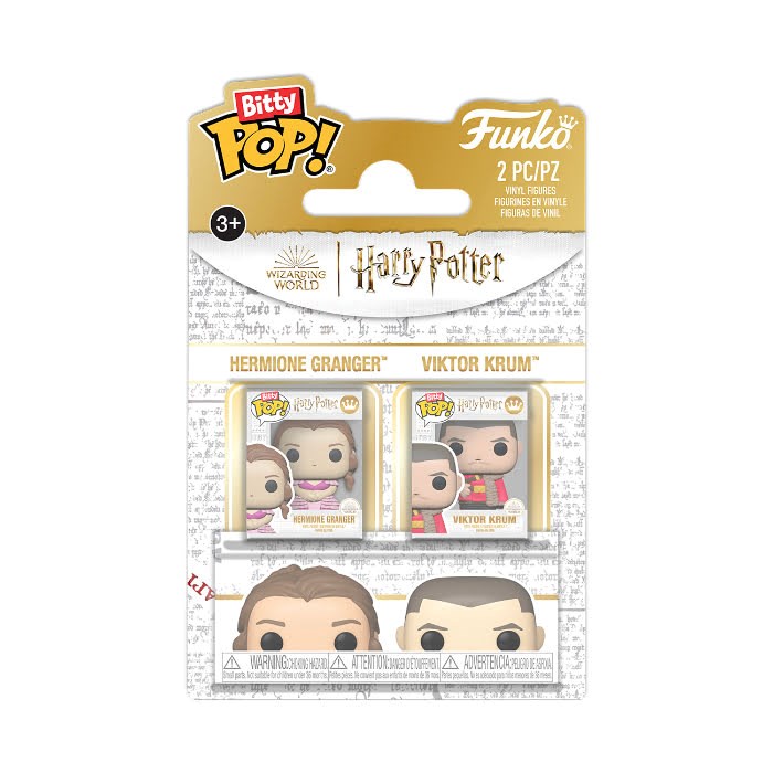 Funko! - Bitty Pop 2pk HP Hermione & Krum - Figur - Merchandise