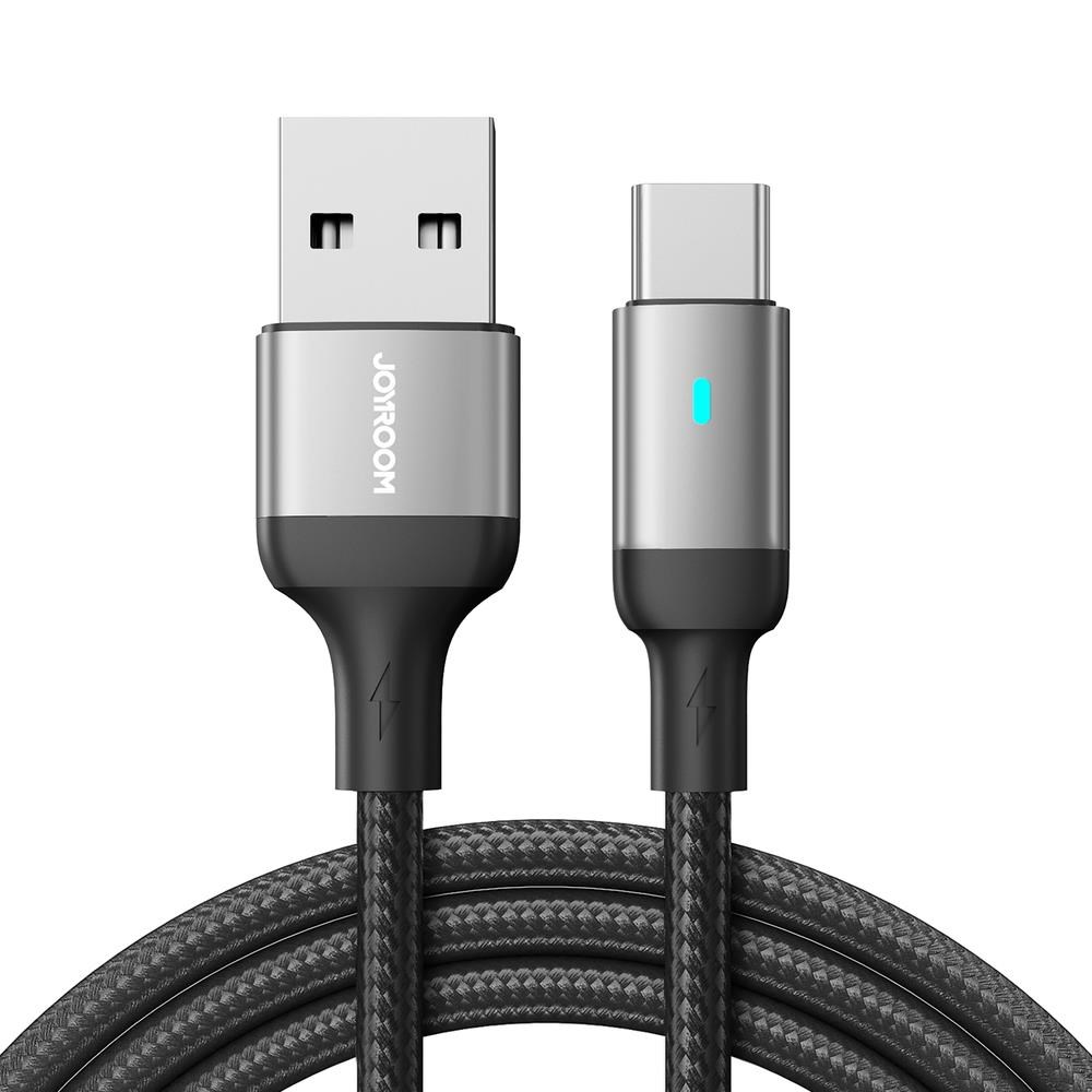 Joyroom Extraordinary Series A10 Usb-a / Usb-c 3A Cable 1.2 m - Black - Usb Kabel