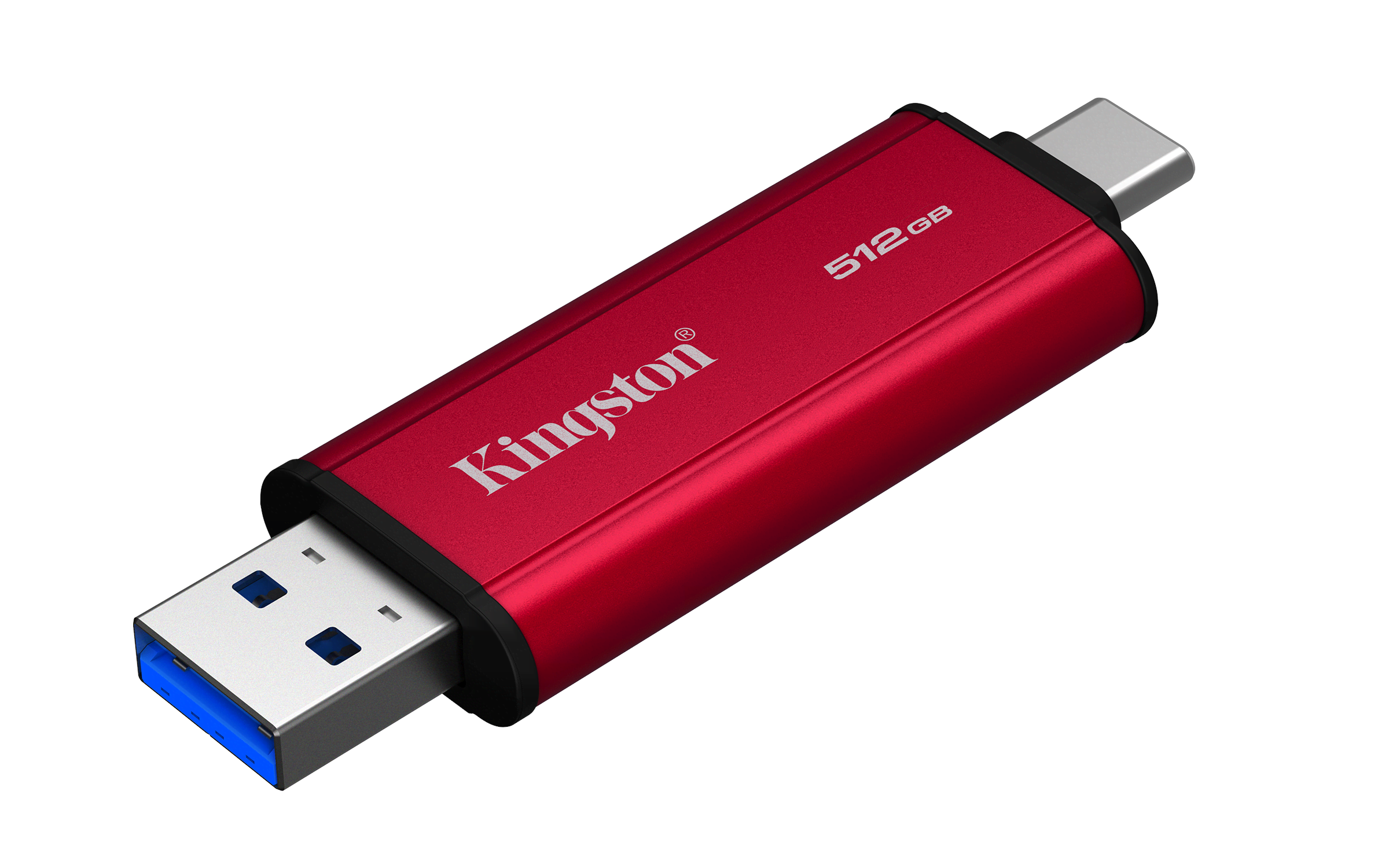 Kingston Dual Portable Ssd - 512gb - Extern Ssd - Schwarz - Usb 3.2 Gen 2