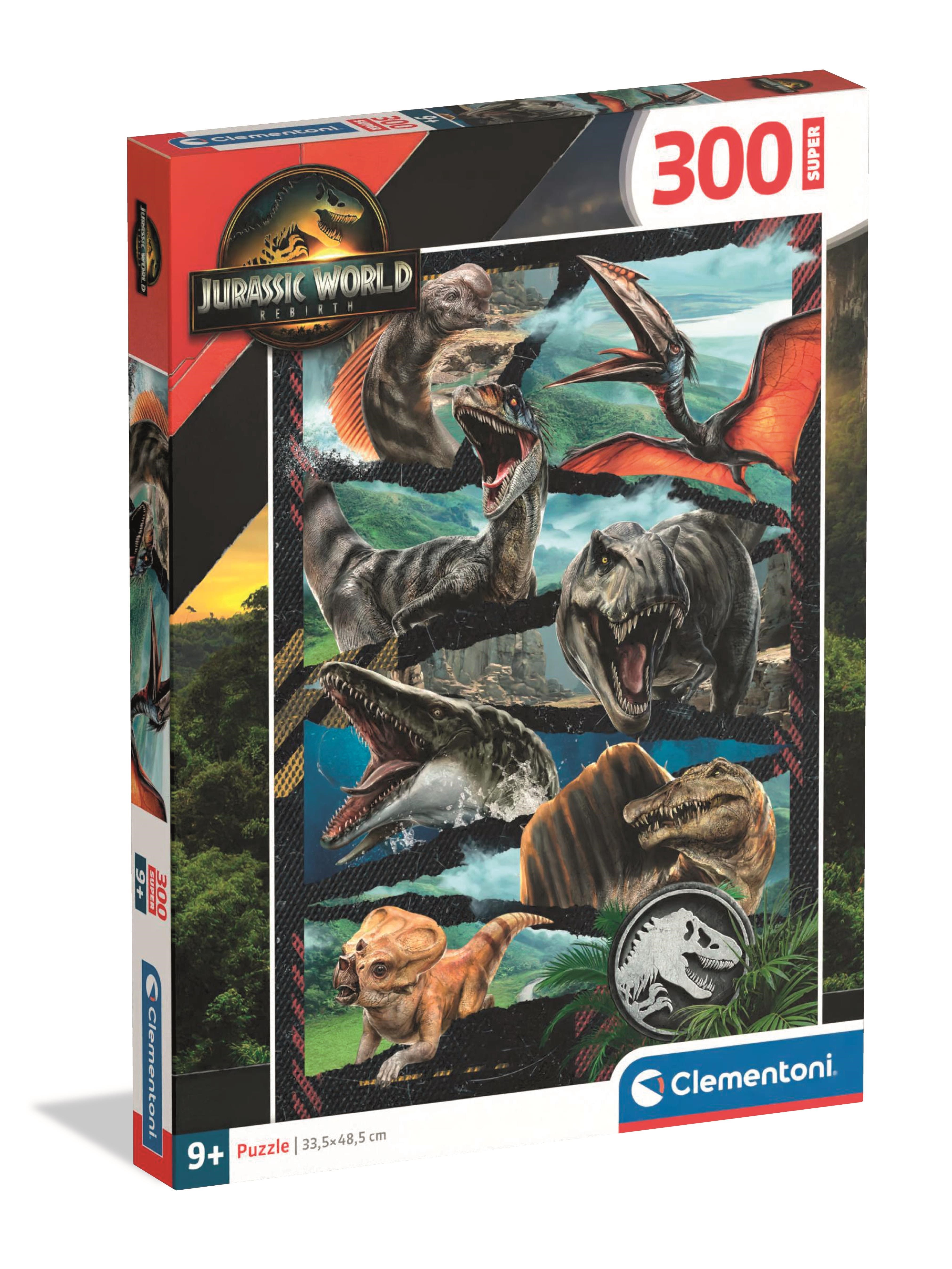 Clementoni Puzzle Super Jurassic World 300pcs. 2D Puzzles 21749