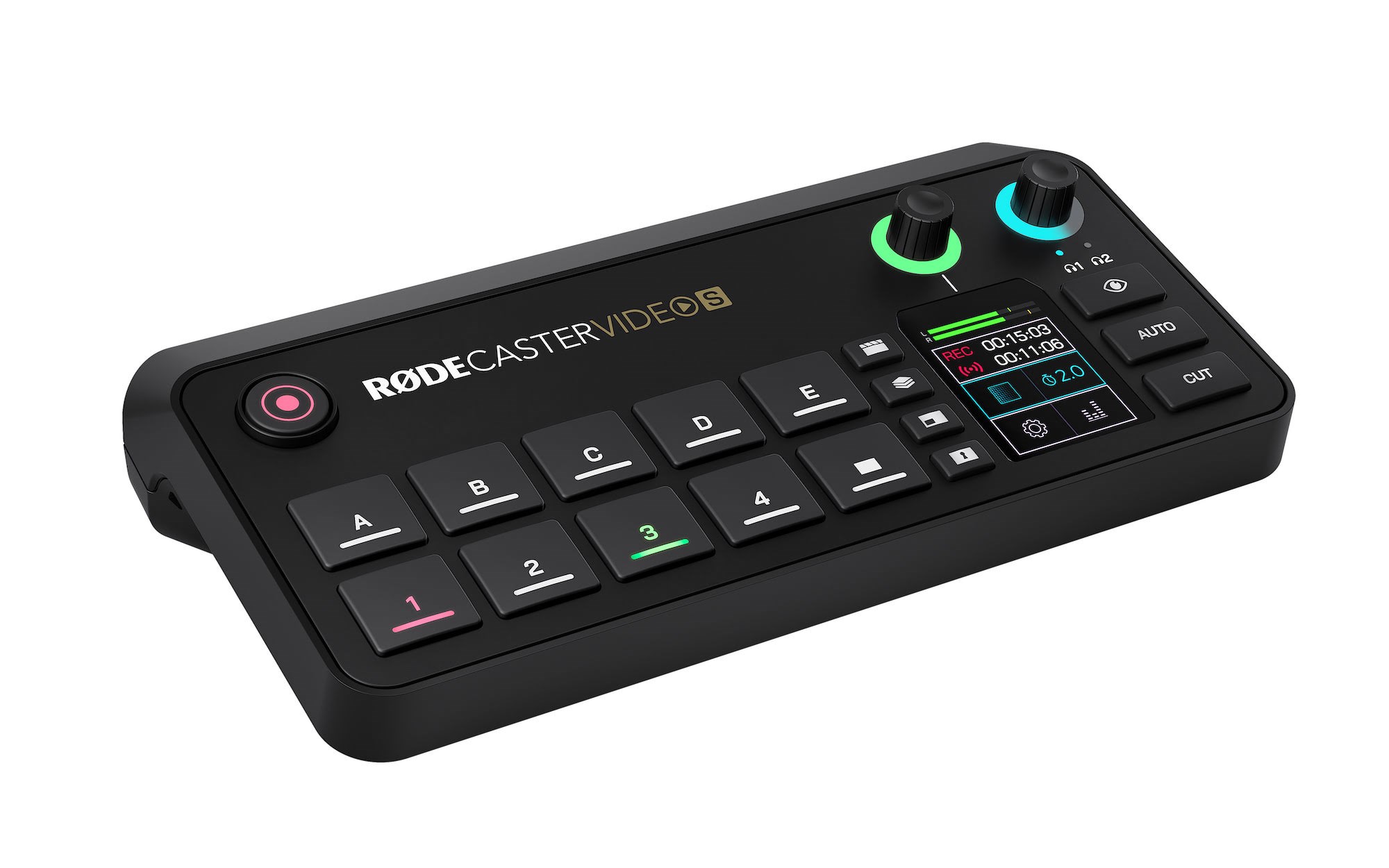 Røde Caster Video S - Kontrolleinheit Mixer Und Textapparat Zur Videobearbeitung Rcvs