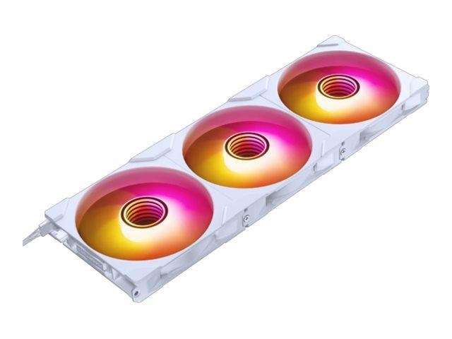 Phanteks M25g2-140 Reverse (3-pack) - Gehäuselüfter - 140mm - Weiß - Gehaeuseluefter Ph-f140m25r_G2_Dwt01_3P