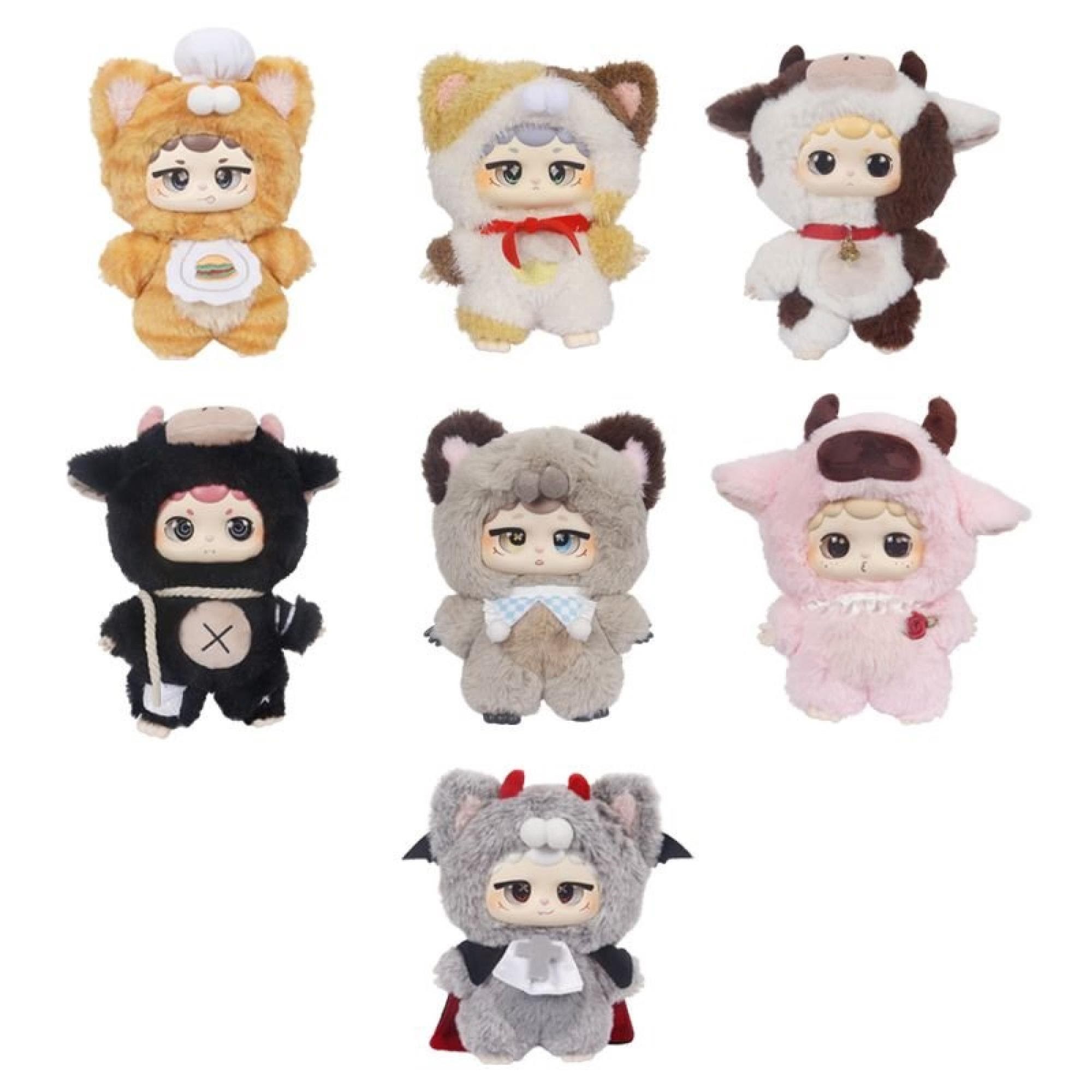 Miiloo 17 cm Plushie With Clip - Assorted Blind Box
