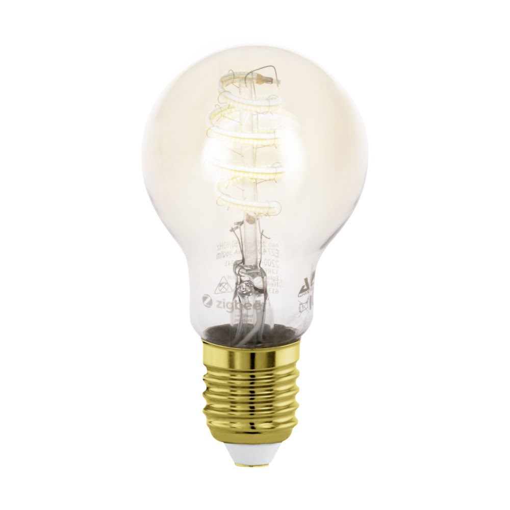 Eglo E27 Led-z Matter A60 Spiral 7W Cct 806lm Amber - Smart Home