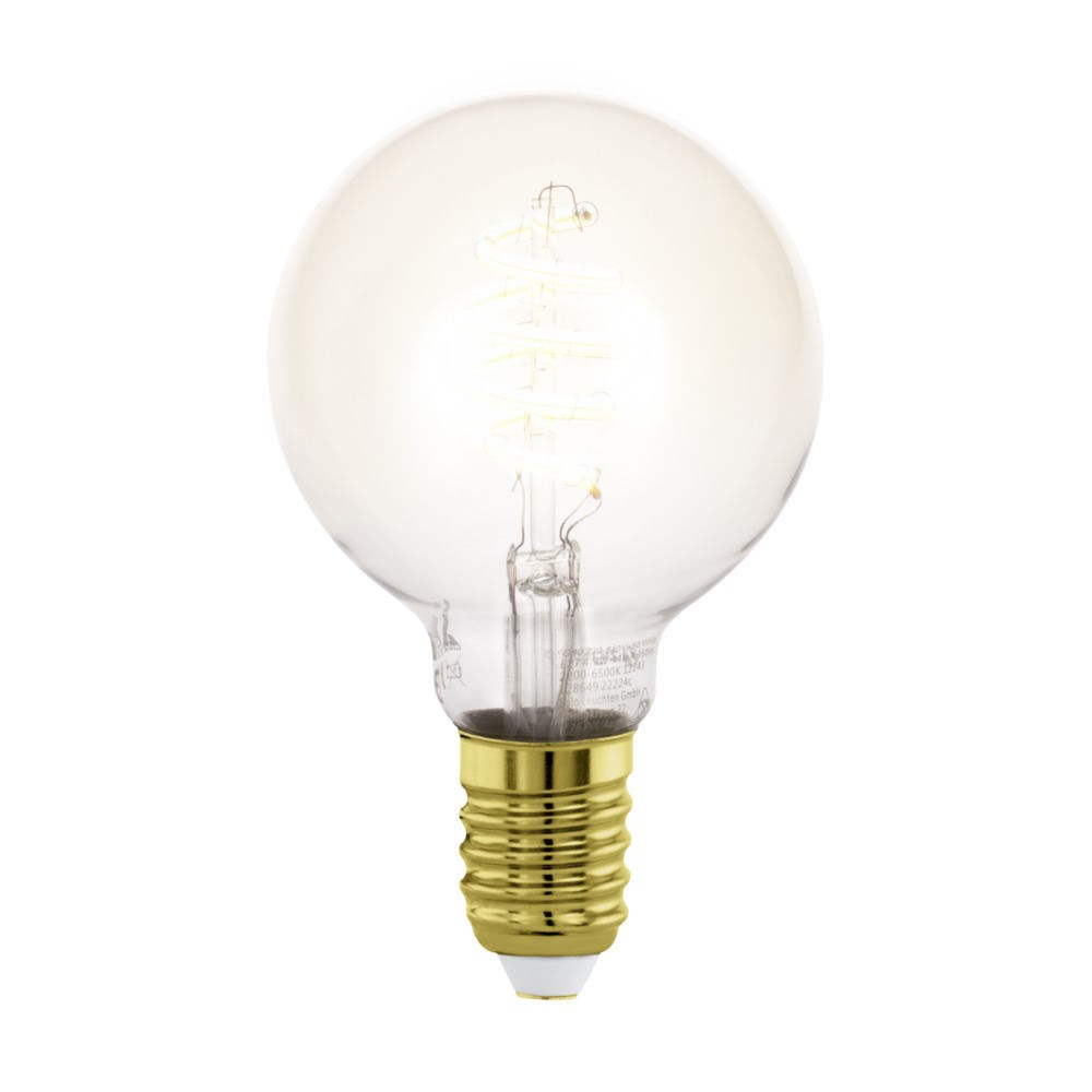 Eglo E27 Led-z Matter G80 Spiral 7W Cct 806lm Amber - Smart Home