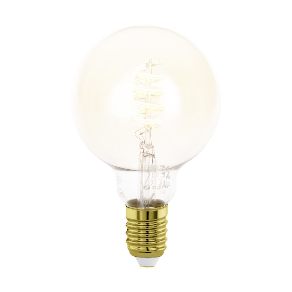 Eglo E27 Led-z Matter G95 Spiral 7W Cct 806lm Amber - Smart Home 110392