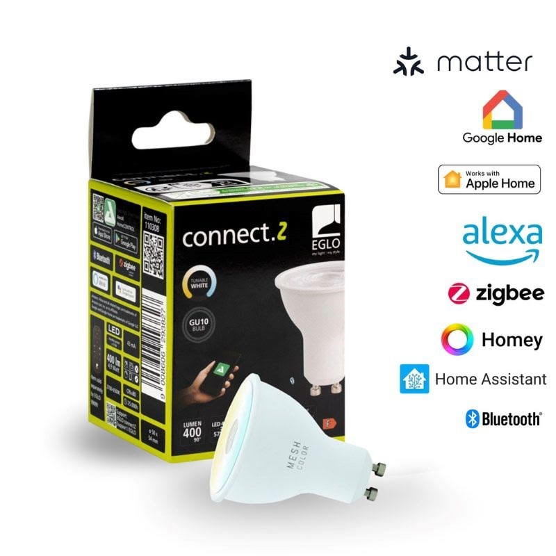 Eglo Gu10 Led-z Matter Cct ??4.9W 420lm Opal - Smart Home