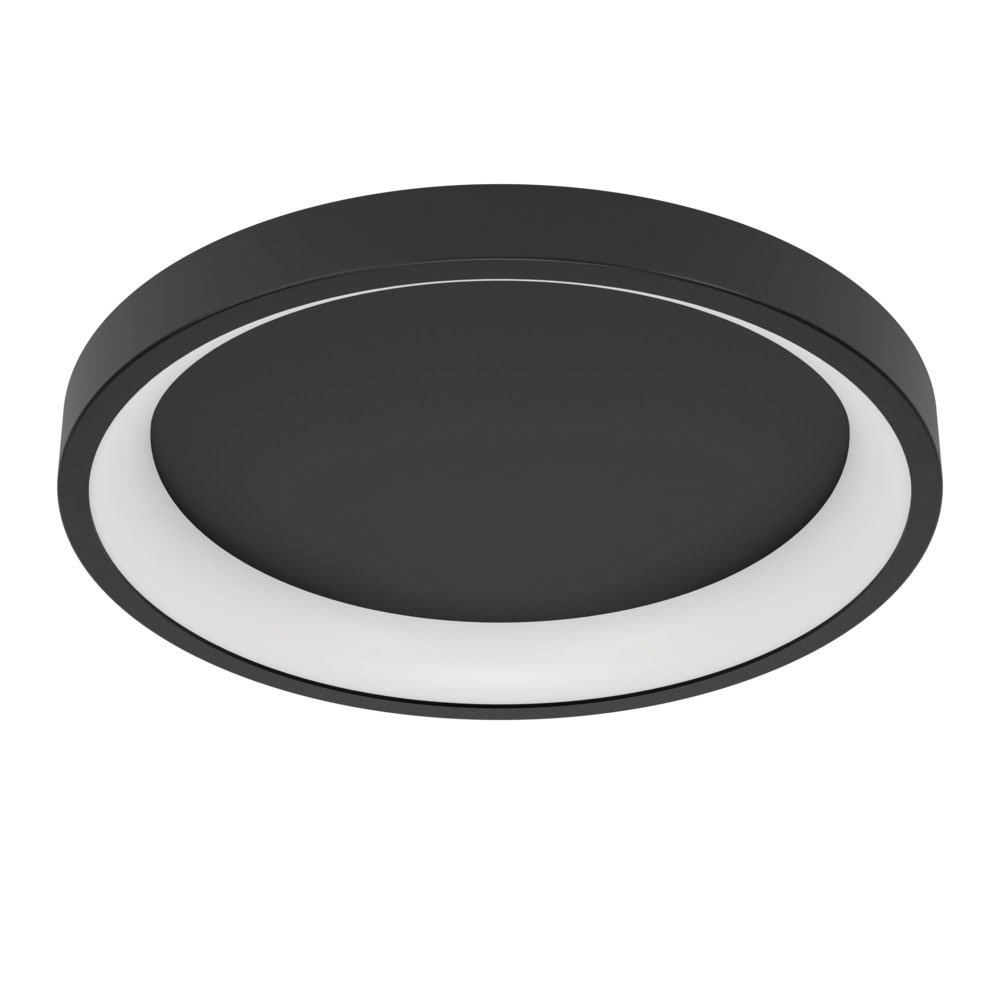 Eglo Loretello-z Matter Ceiling Lamp Ø350 Rgb/cct 19.6W 2430lm Black - Smart Home 901909