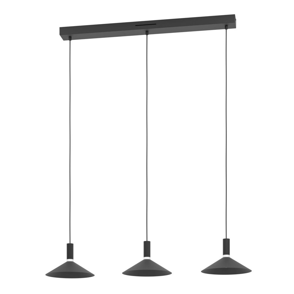 Eglo Conomavilla-z Matter Long Table Pendant L920 Rgb/cct 3000lm Black - Smart Home 902184