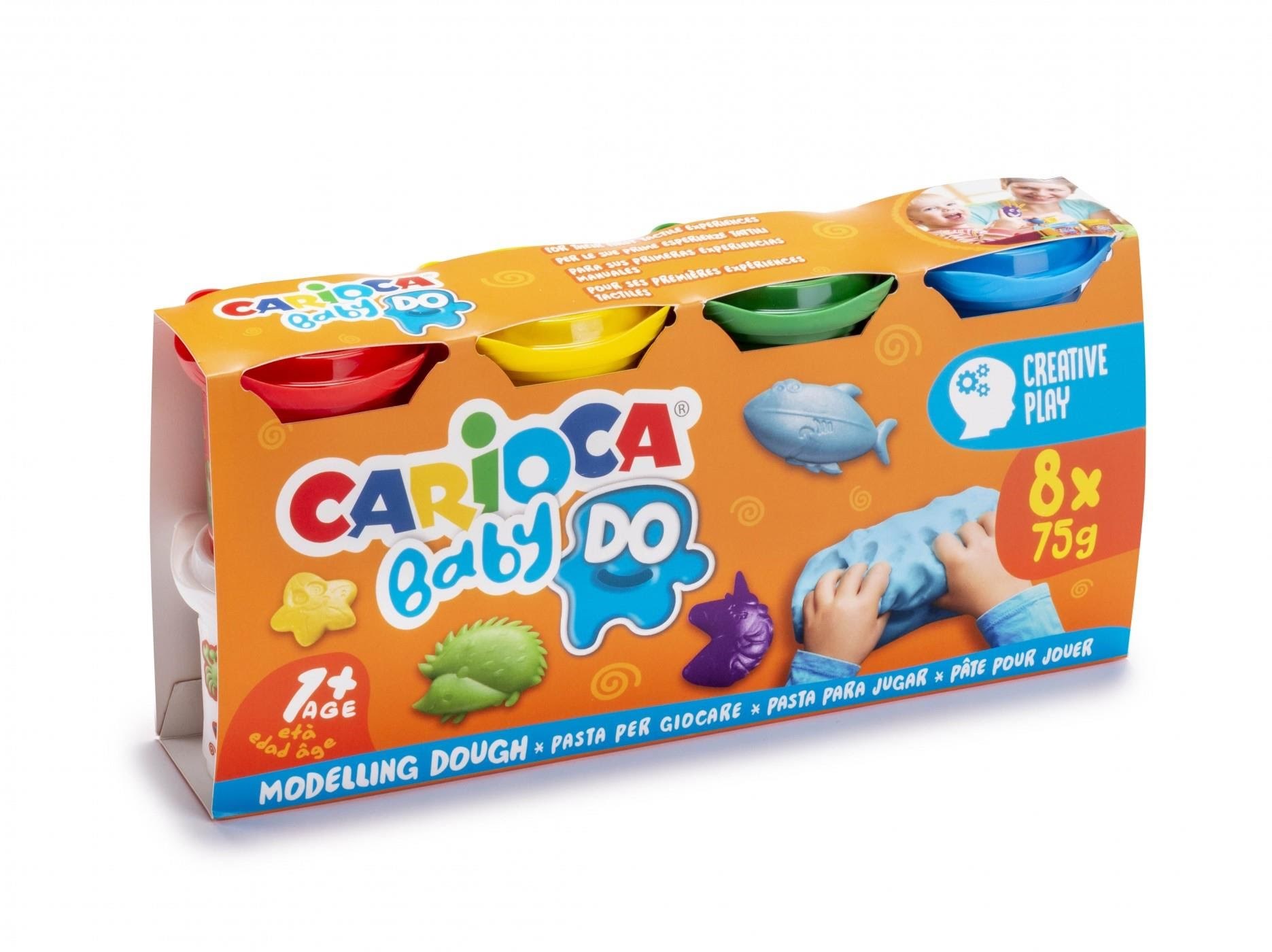 Carioca Baby Modeling Wax 8*75gr. - Hobby Zubehoer