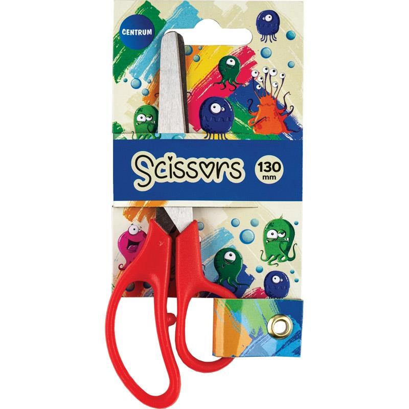 Centrum Scissors 130 mm. Ass. On Card - Hobby Zubehoer 80249