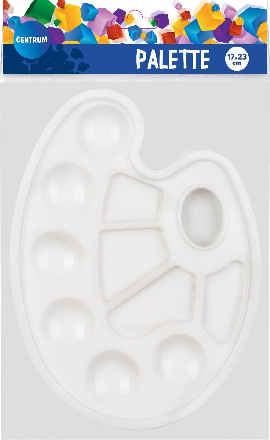 Centrum Palette For Paint. 22*17cm. 10 Compartments - Hobby Zubehoer
