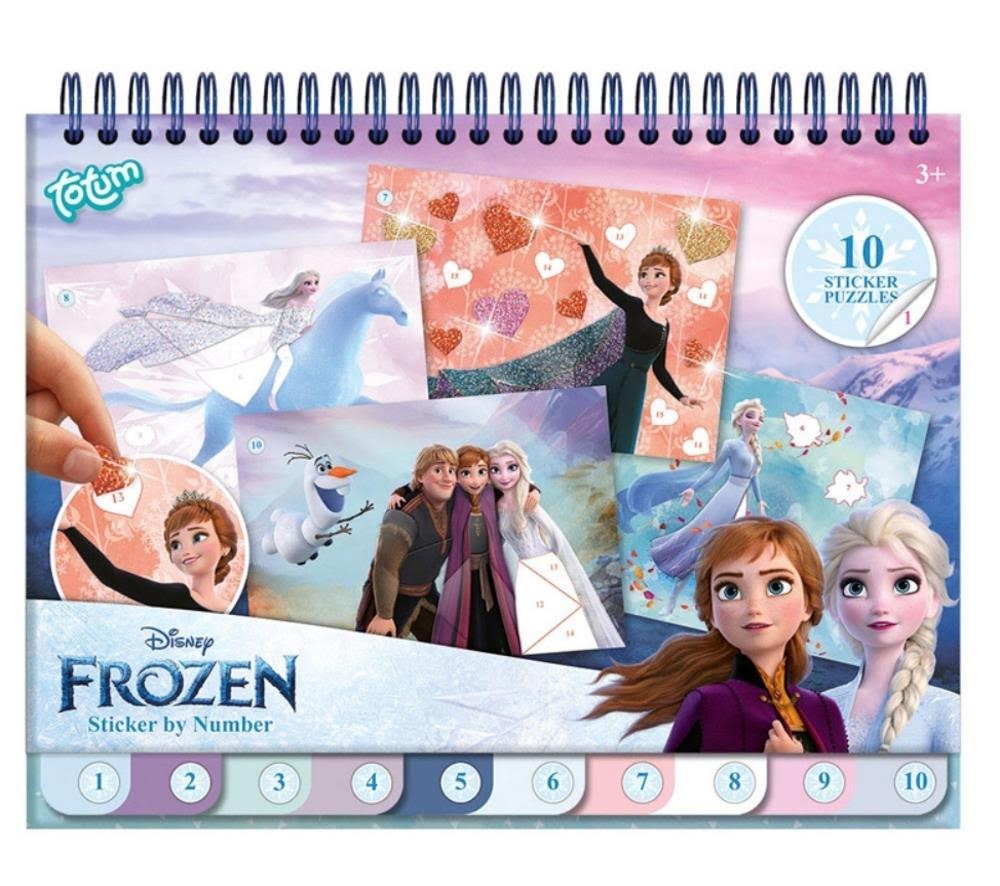 Creative Craft Group Disney Frozen Sticker by Number Pad - Spielzeug Tt681576
