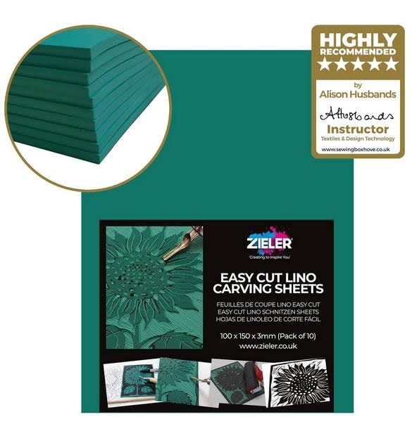 Zieler Linoleum Sheet A6 10 Pcs. - Hobby Zubehoer Z09299287